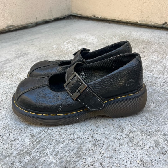 Vintage Y2k Dr Marten Mary Janes with Flowers - Picture 1 of 7